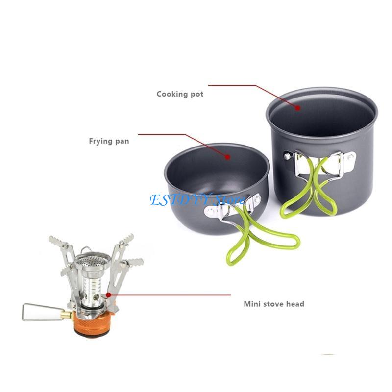 Camping Cooking Easy - G6DE أطقم تجهيزات المطابخ للتخييم في