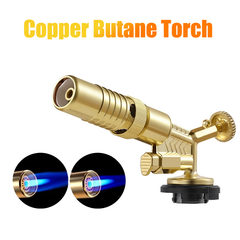 Camping Cooking Torch - شعلة غاز محمولة للحام، فوهة لهب،