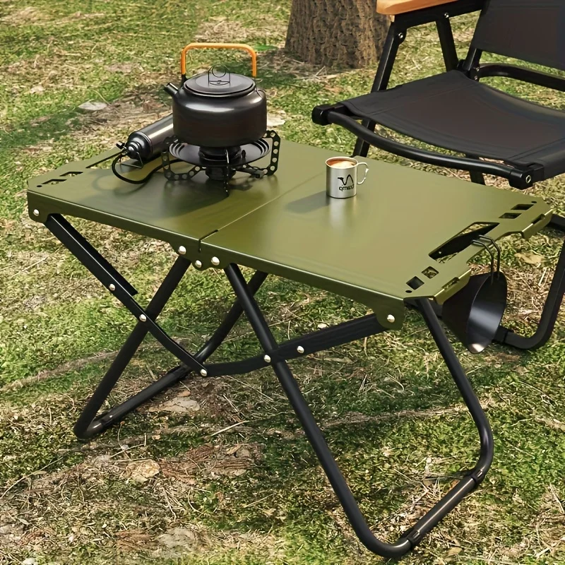 Camping Cooking Table Foldable - طاولة تخييم قابلة للطي، طاولة طعام