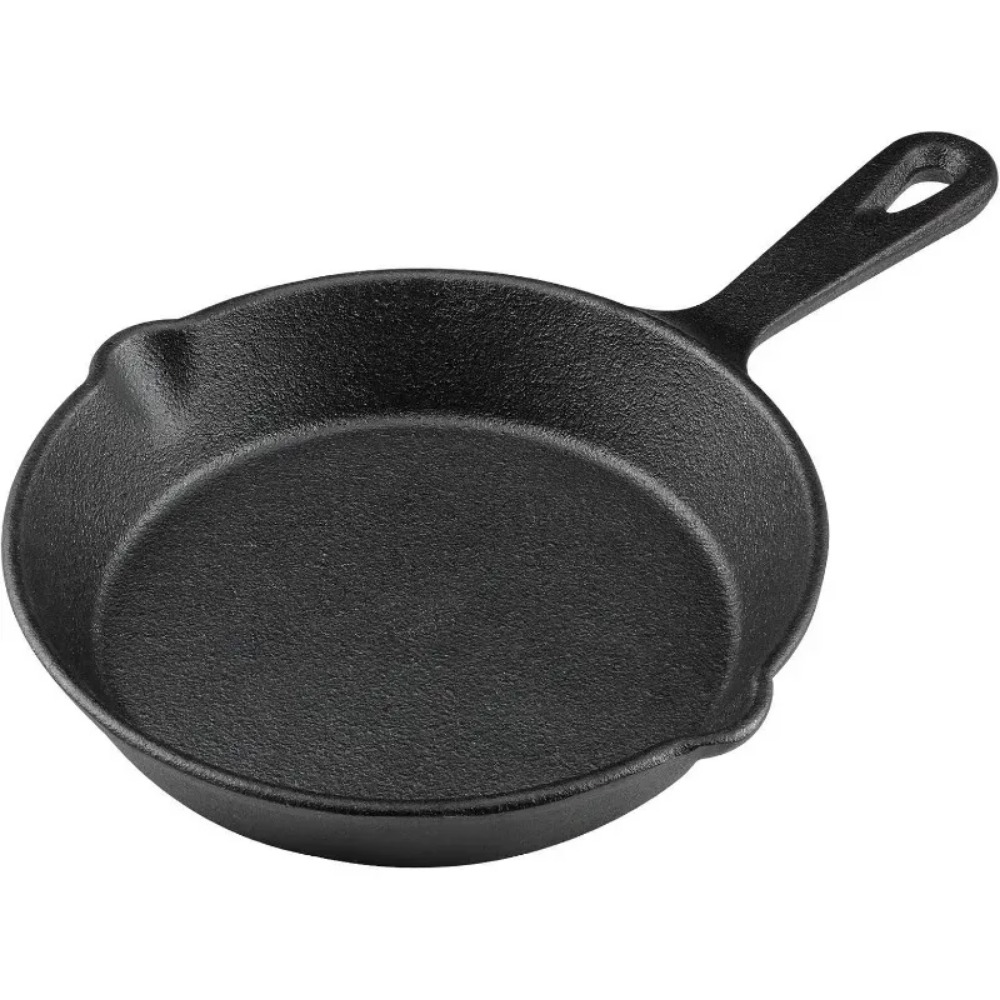 Camping Cooking Cast Iron - مقلاة من الحديد الزهر مسبقة التتبيل