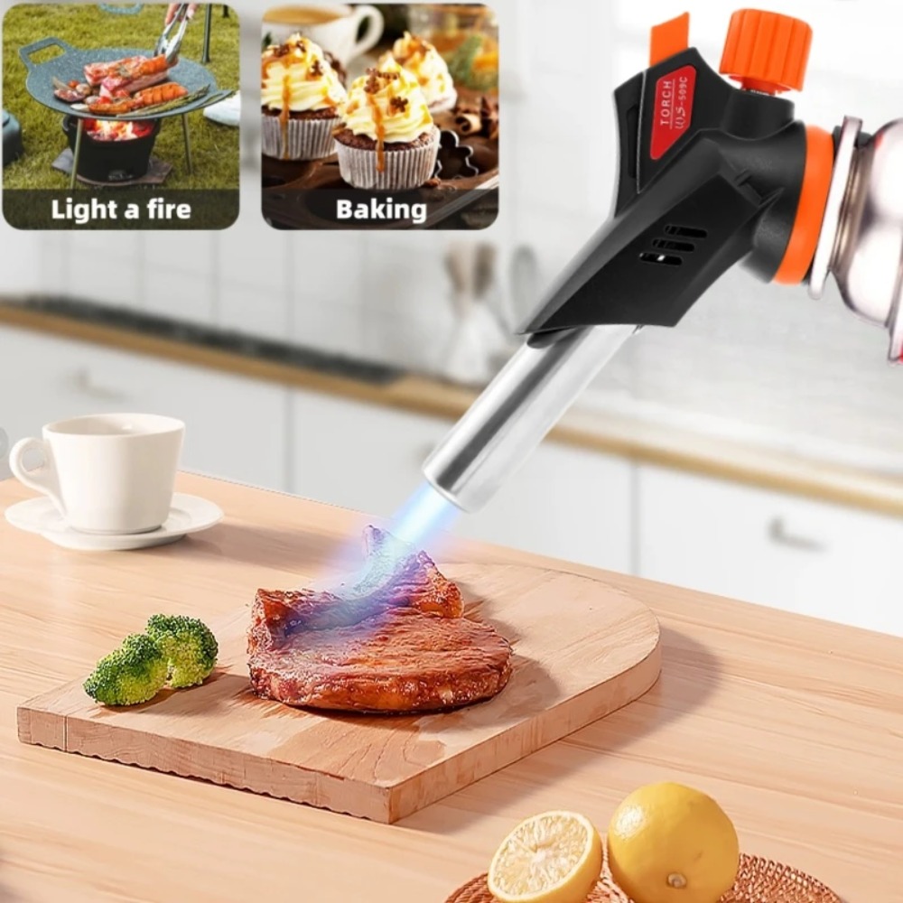 Camping Cooking Torch - شعلة غاز البوتان ذاتية الإشعال للشواء