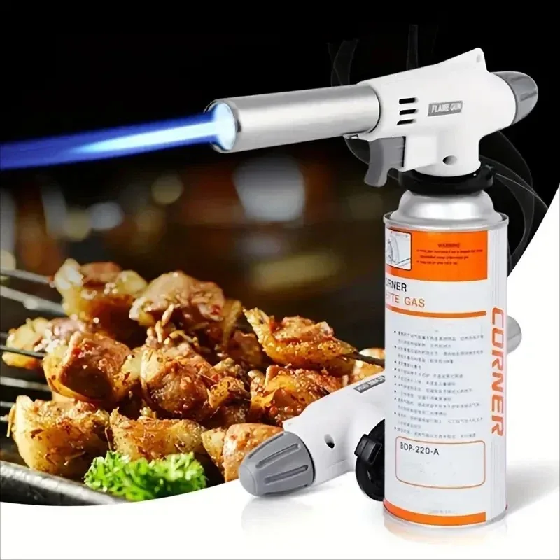 Camping Cooking Torch - المحمولة لهب بندقية متعددة الوظائف الشواء