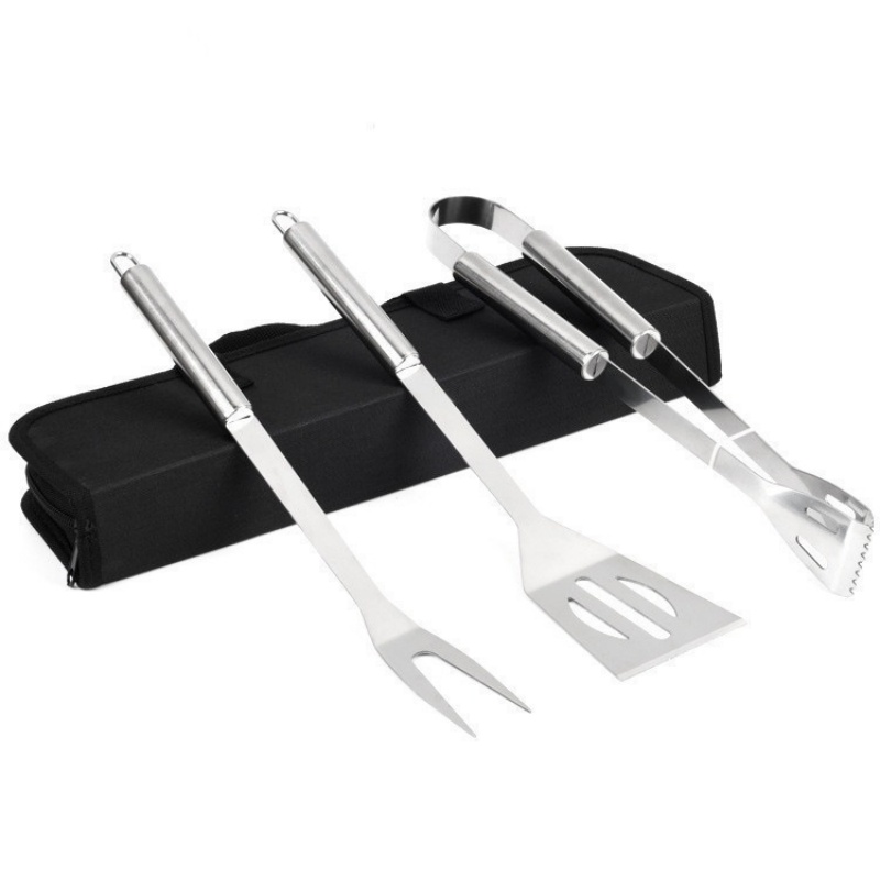 Camping Cooking And Dining Set - مجموعة أدوات للشواء من الفولاذ المقاوم