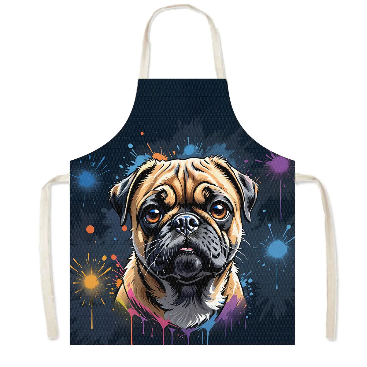 مريلة مطبخ ملونة بتصميم صورة ك - مراجعة Camping Cooking Apron وسعره