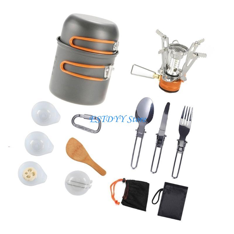 G6DE أطقم تجهيزات المطابخ للتخ - مراجعة Camping Cooking Easy وسعره