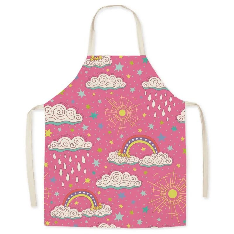 الصيف قوس قزح الشمس مجردة نمط  - مراجعة Camping Cooking Apron وسعره