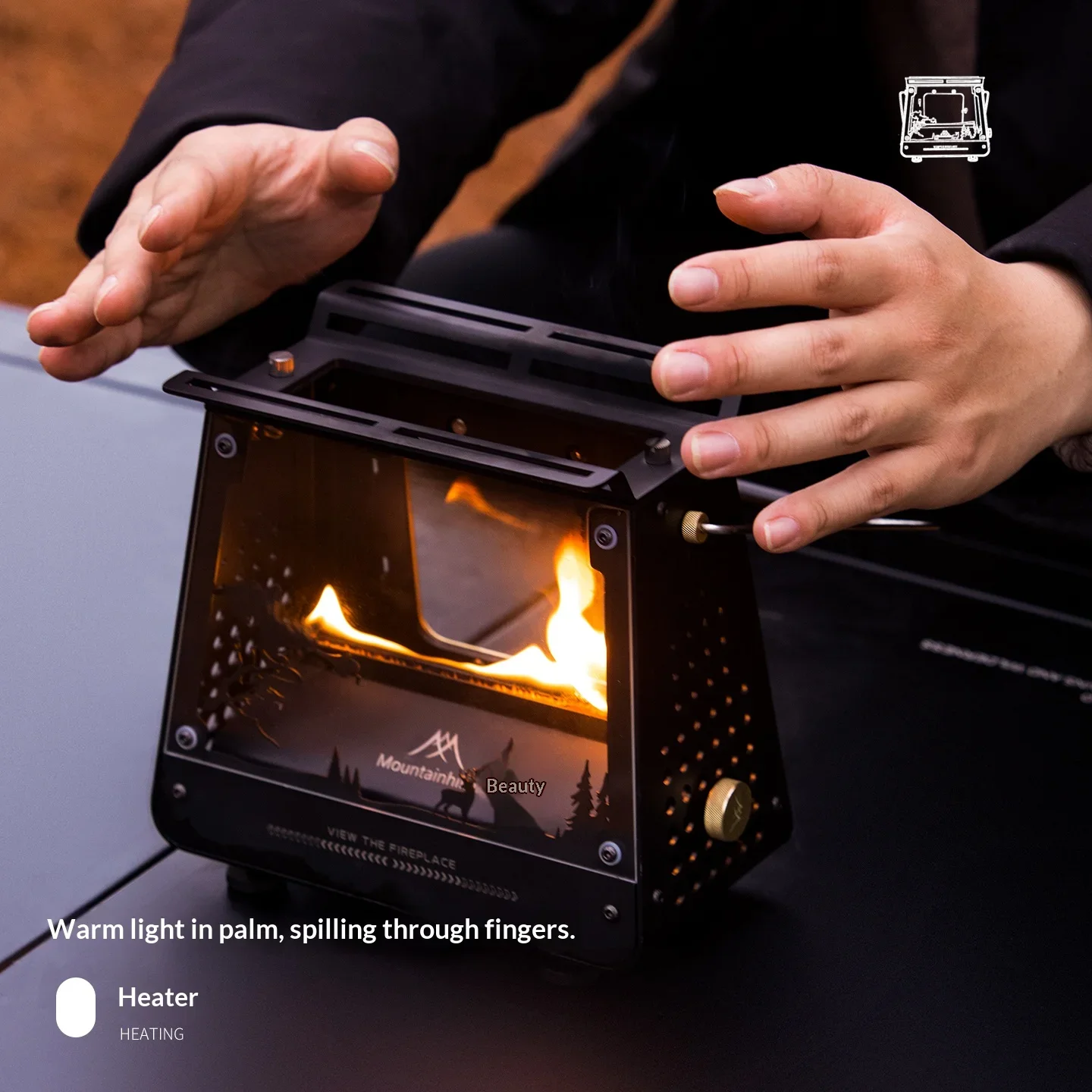 موقد زيت محمول من MOUNTAINHIKE - مراجعة Camping Cooking Tent وسعره
