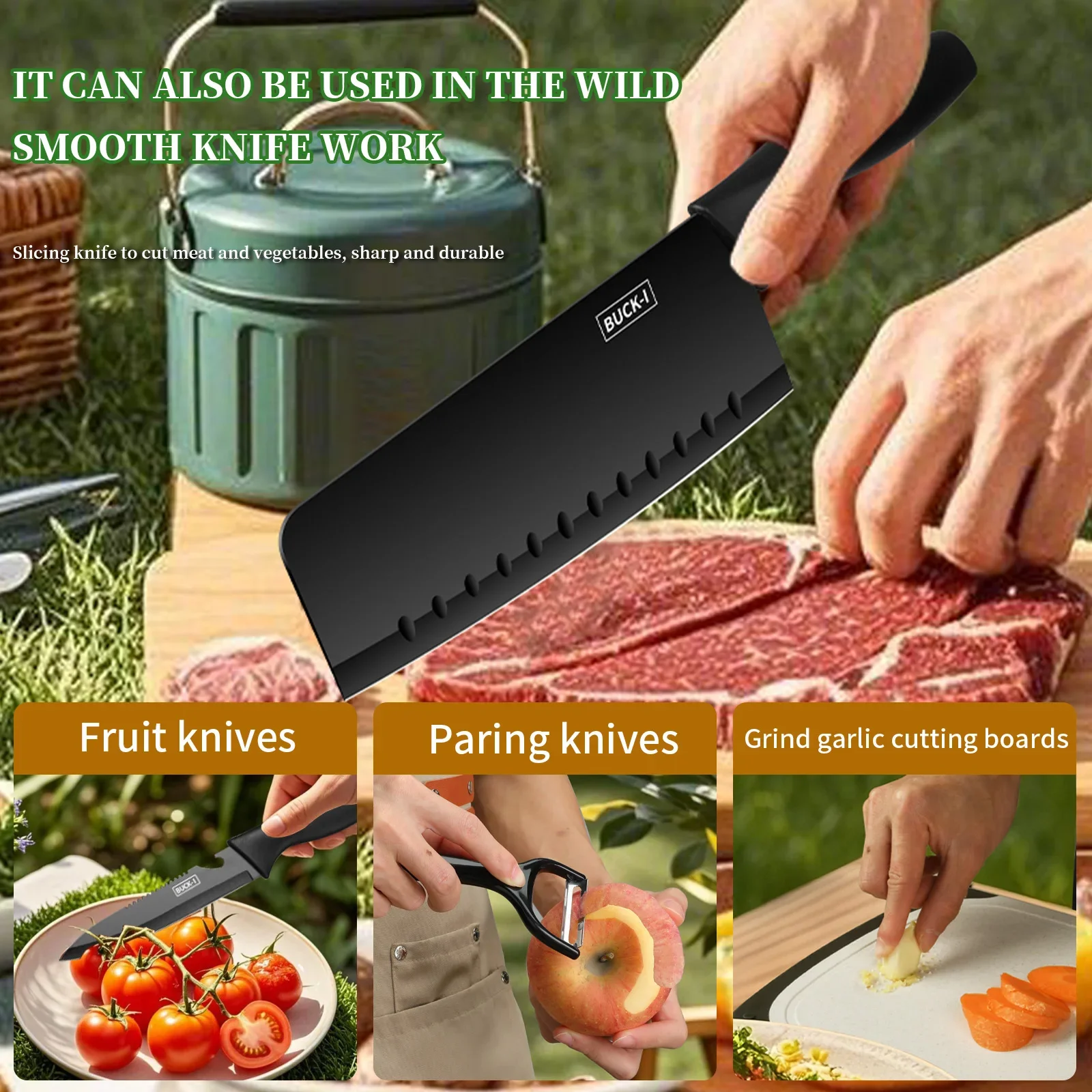 مجموعة أدوات خارجية محمولة مكو - مراجعة Camping Cooking And Dining Set وسعره