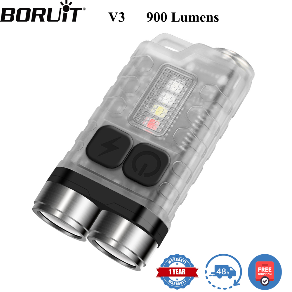 مصباح يدوي BORUiT V3 LED محمول - مراجعة Camping Cooking Fish وسعره