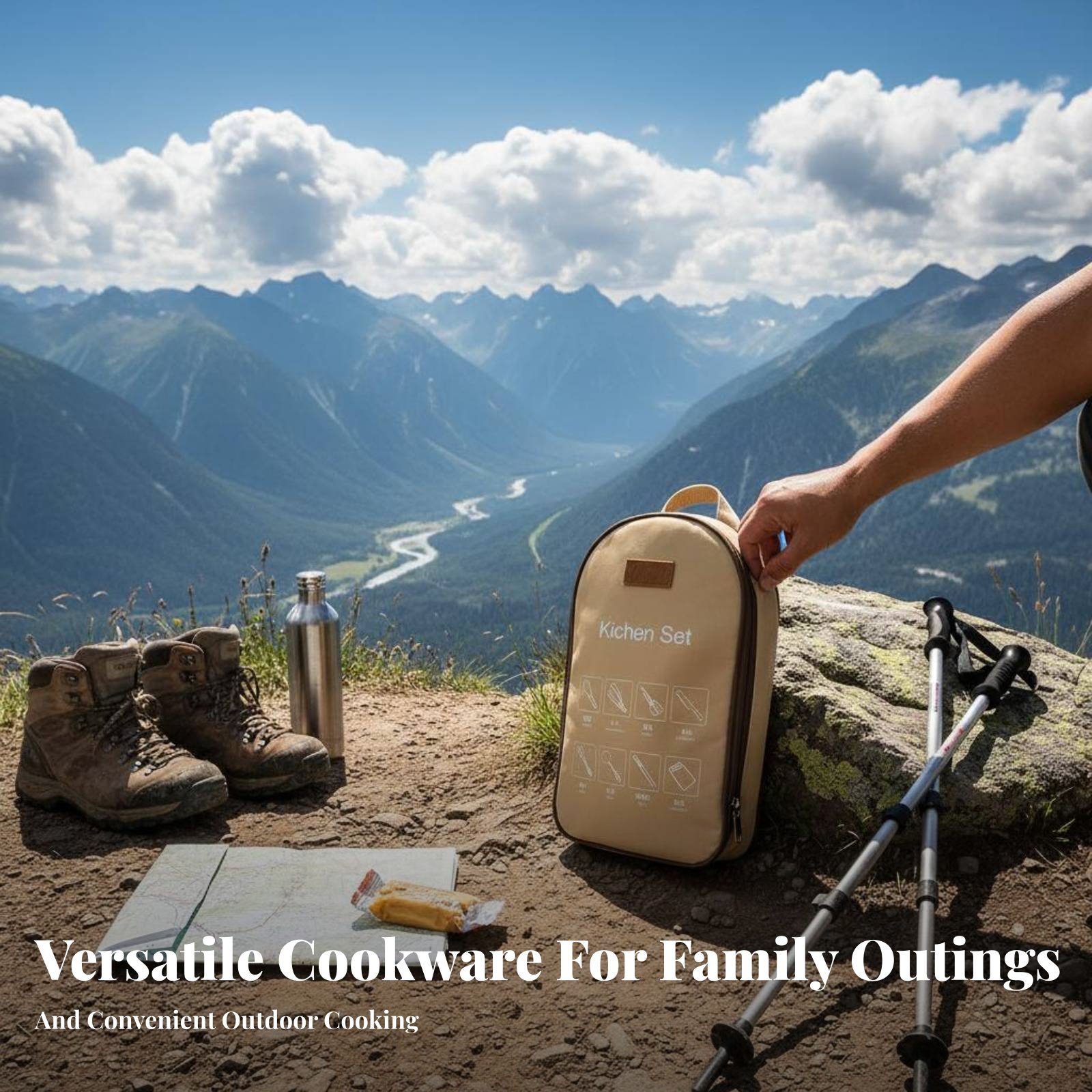 مجموعة أدوات الطهي المحمولة لل - مراجعة Camping Cooking And Dining Set وسعره