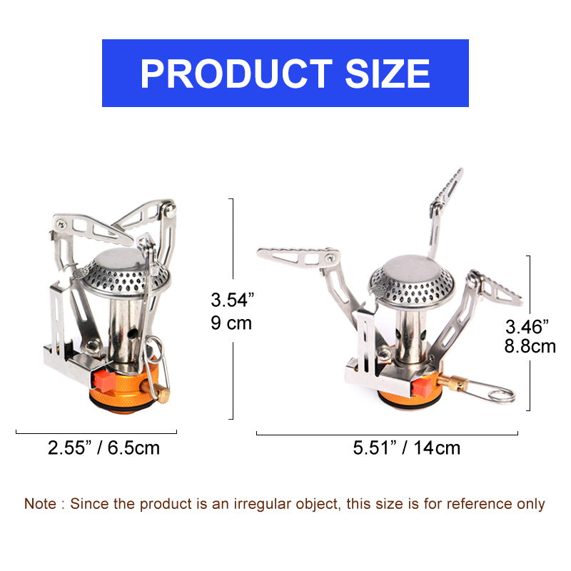 Widesea قطعة واحدة موقد غاز 35 - مراجعة Camping Cooking Easy وسعره
