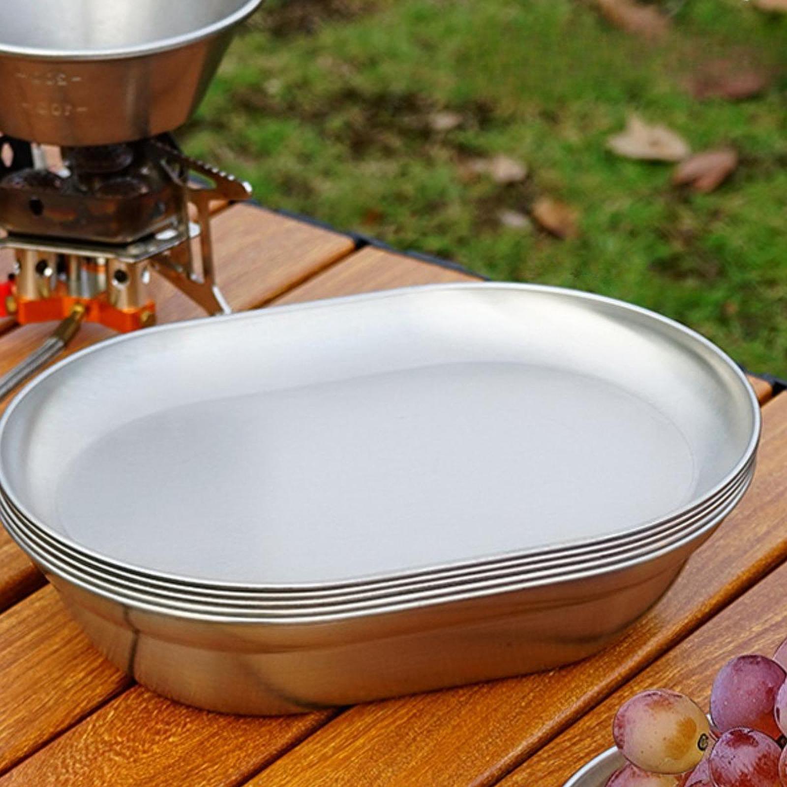 طبق تخييم من الفولاذ المقاوم ل - مراجعة Camping Cooking Easy وسعره