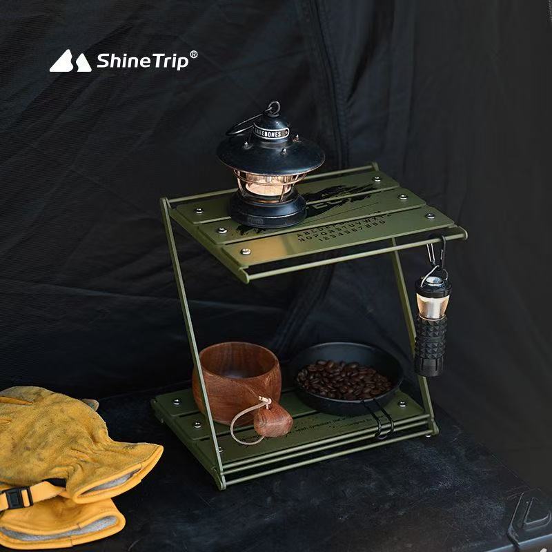 رف تخييم قابل للطي من نوع Z من - مراجعة Camping Cooking Table Foldable وسعره