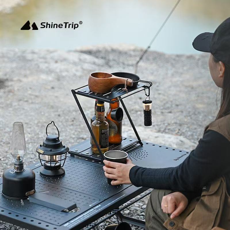 رف تخييم قابل للطي من نوع Z من - مراجعة Camping Cooking Table Foldable وسعره