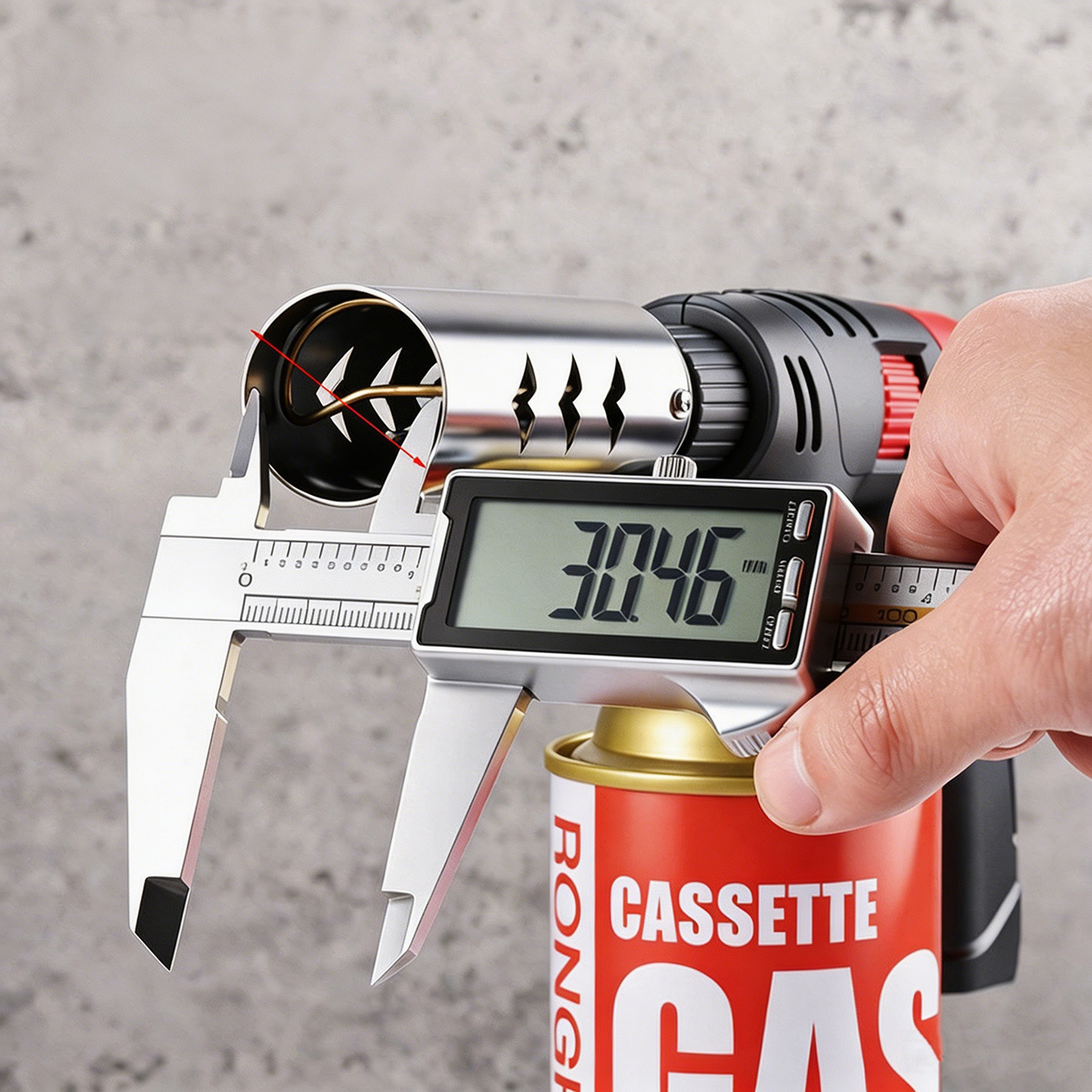 شعلة غاز البوتان طويلة المدى ل - مراجعة Camping Cooking Torch وسعره