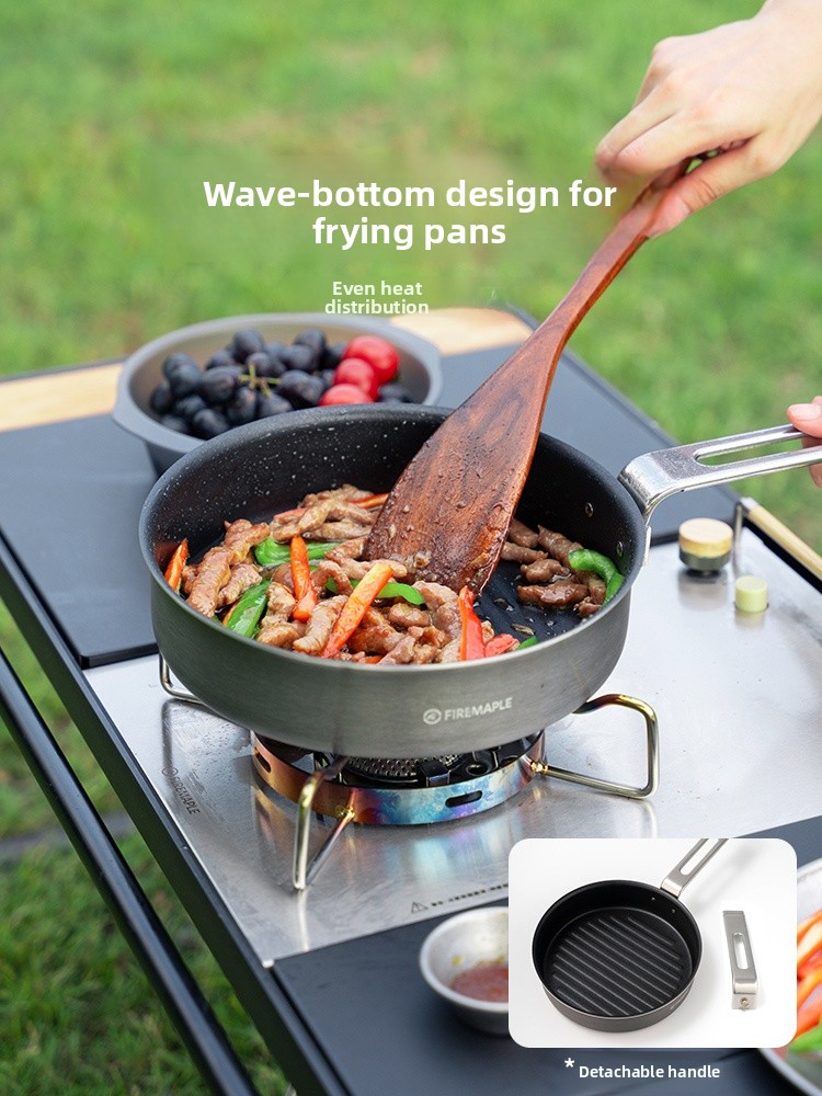 أدوات طهي للتخييم في الهواء ال - مراجعة Camping Cooking Materials وسعره