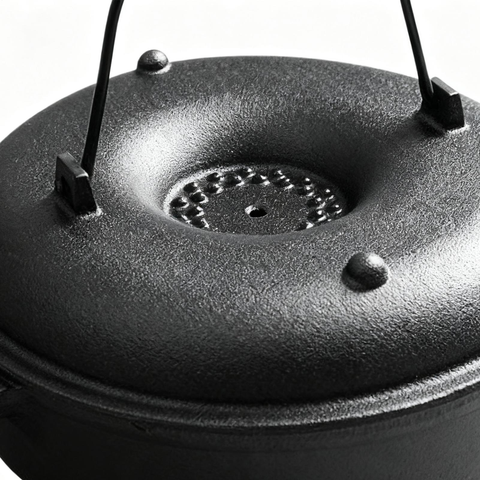 وعاء مرجل للطهي أواني طهي غير  - مراجعة Camping Cooking Cast Iron وسعره