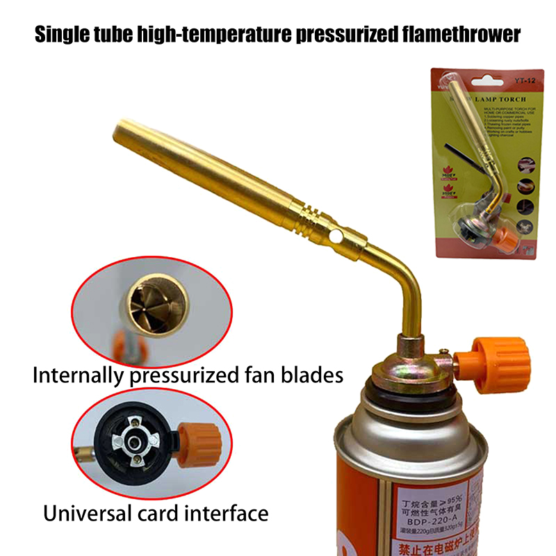 شعلة متعددة اللهب تعمل بالبيوت - مراجعة Camping Cooking Torch وسعره