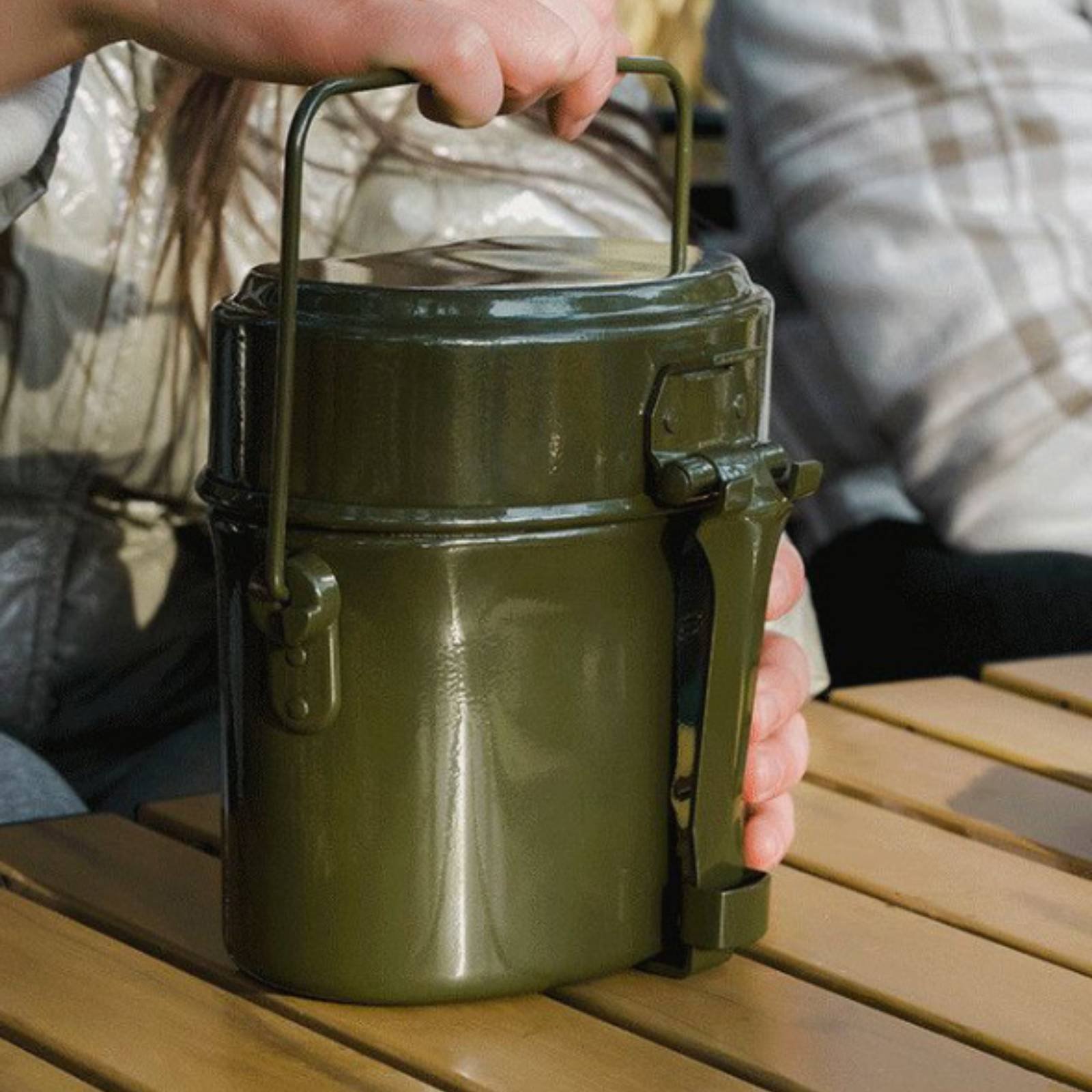طقم طهي للتخييم متعدد الوظائف  - مراجعة Camping Cooking Mess Kit وسعره