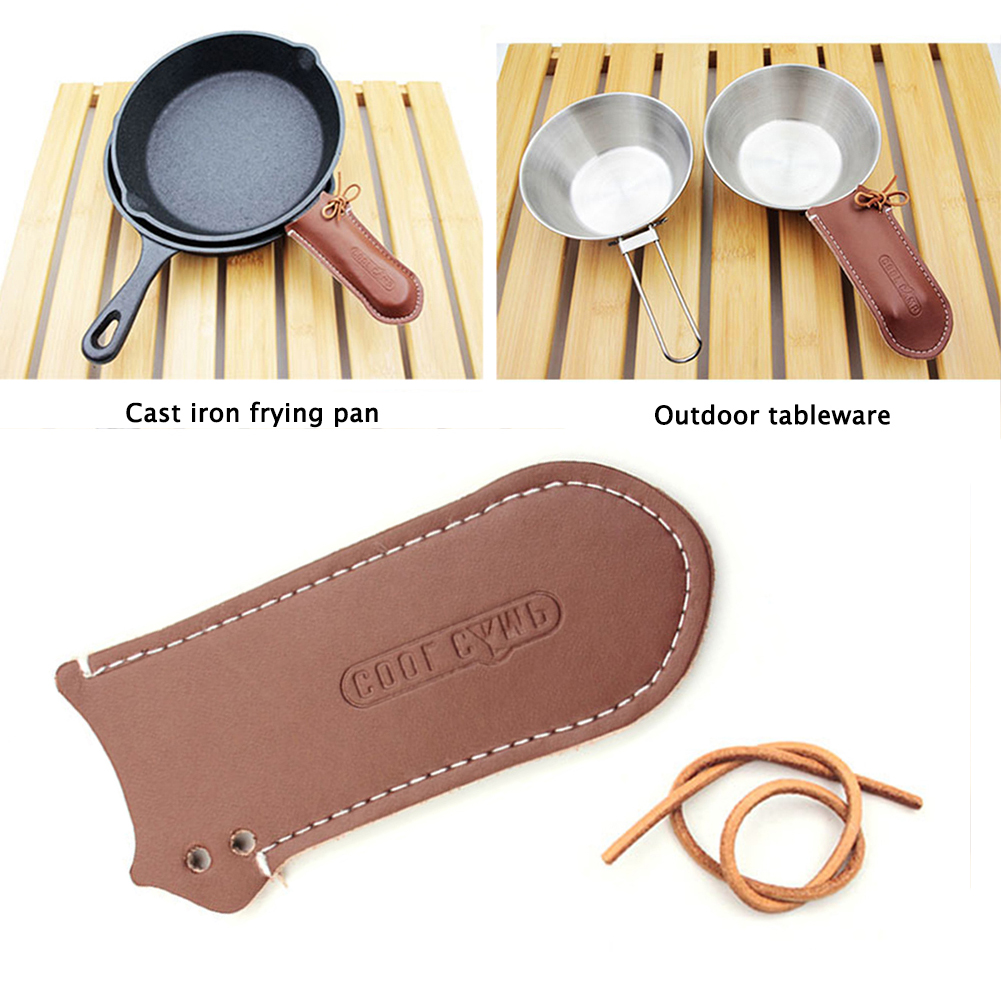 غطاء مقبض مقلاة من الحديد الزه - مراجعة Camping Cooking Cast Iron وسعره