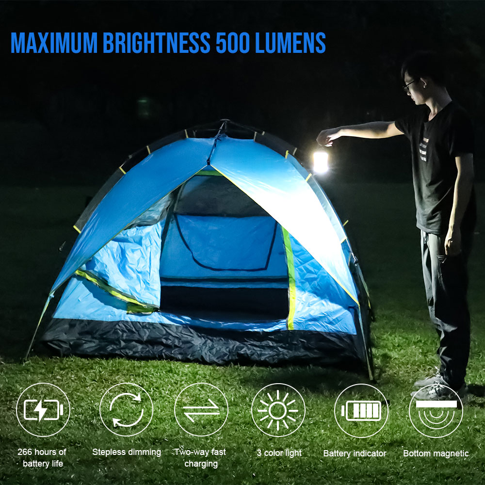 مصابيح تخييم LED قابلة لإعادة  - مراجعة Camping Cooking Tent وسعره