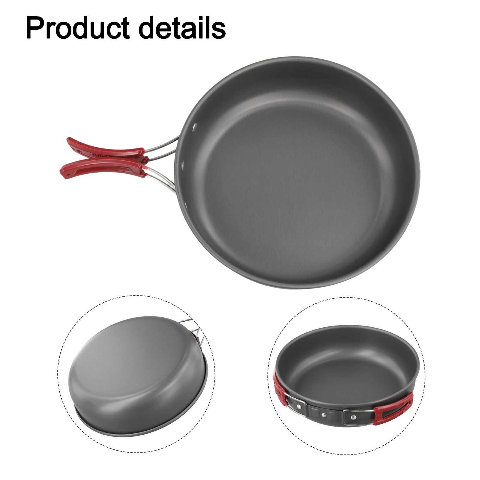 مقلاة تخييم قابلة للطي بمقبض أ - مراجعة Camping Cooking Materials وسعره