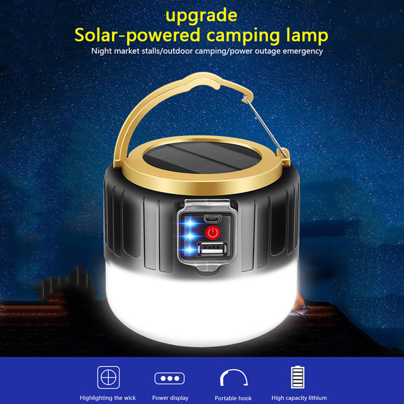 مصباح تخييم LED يعمل بالطاقة ا - مراجعة Camping Cooking Tent وسعره