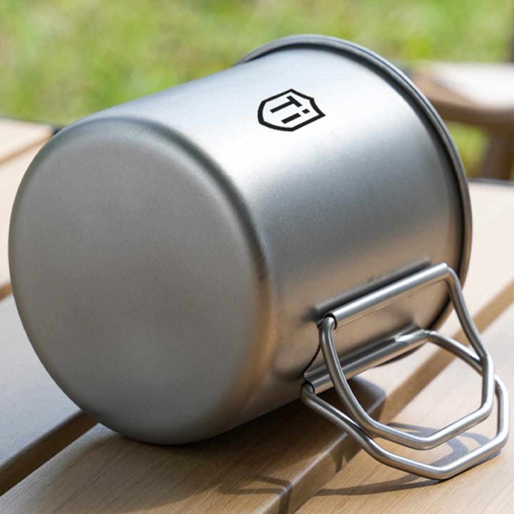 كوب تخييم من التيتانيوم، أدوات - مراجعة Camping Cooking And Dining Set وسعره