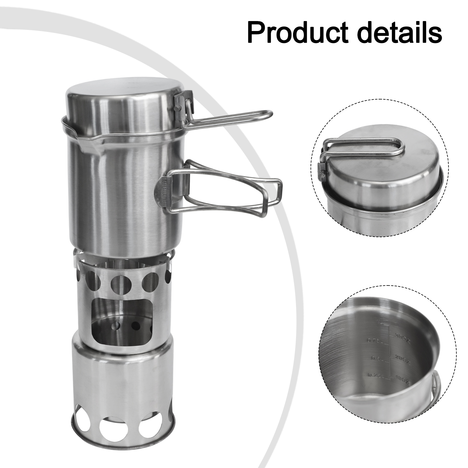 موقد محمول للتخييم، موقد حطب ل - مراجعة Camping Cooking Materials وسعره