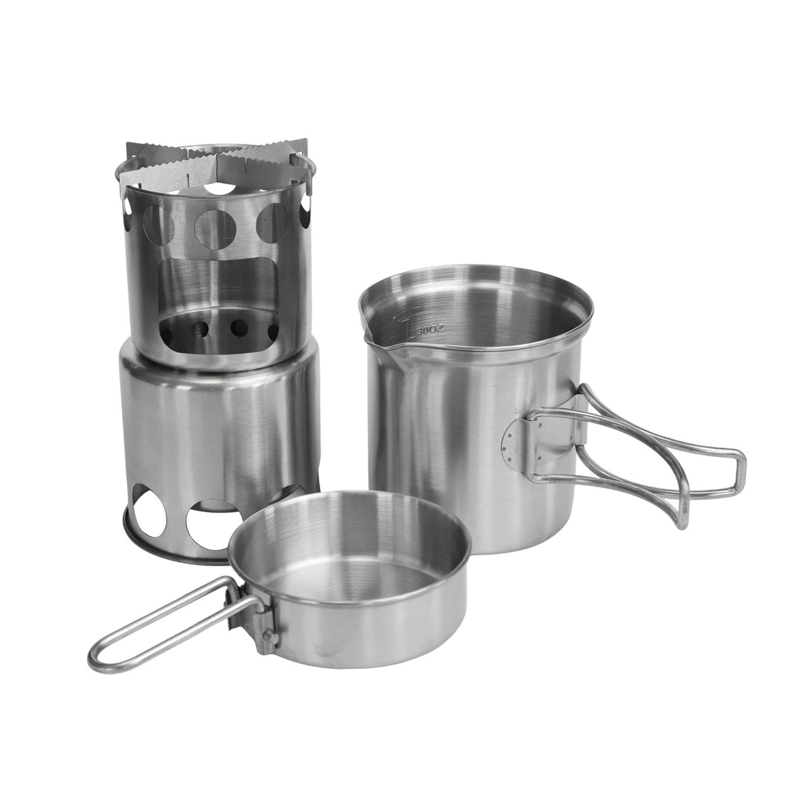 موقد محمول للتخييم، موقد حطب ل - مراجعة Camping Cooking Materials وسعره