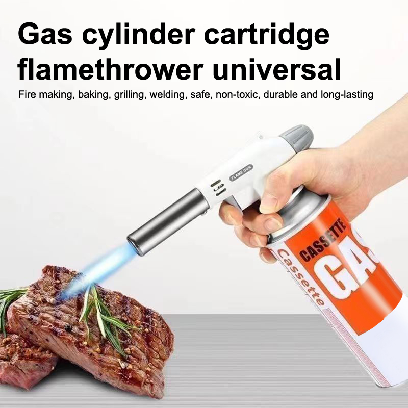 ولاعة محمولة تعمل بالبوتان ذات - مراجعة Camping Cooking Torch وسعره