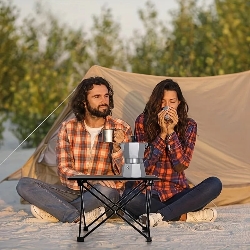 طاولة تخييم خفيفة الوزن قابلة  - مراجعة Camping Cooking Table Foldable وسعره