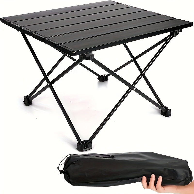 طاولة جانبية محمولة قابلة للطي - مراجعة Camping Cooking Table Foldable وسعره