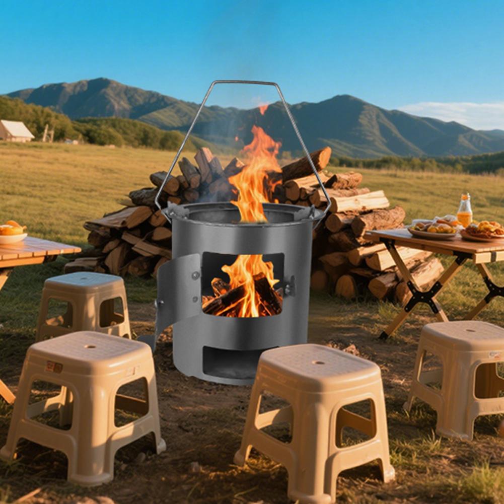 موقد طهي خارجي للنزهات، موقد ت - مراجعة Camping Cooking Easy وسعره