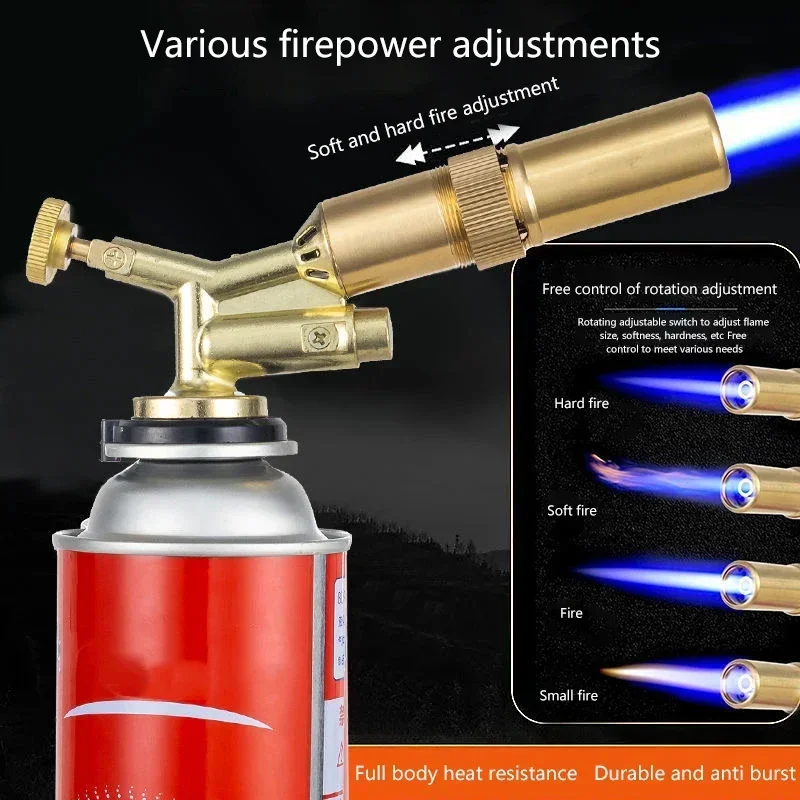 المحمولة لحام الغاز الشعلة لهب - مراجعة Camping Cooking Torch وسعره
