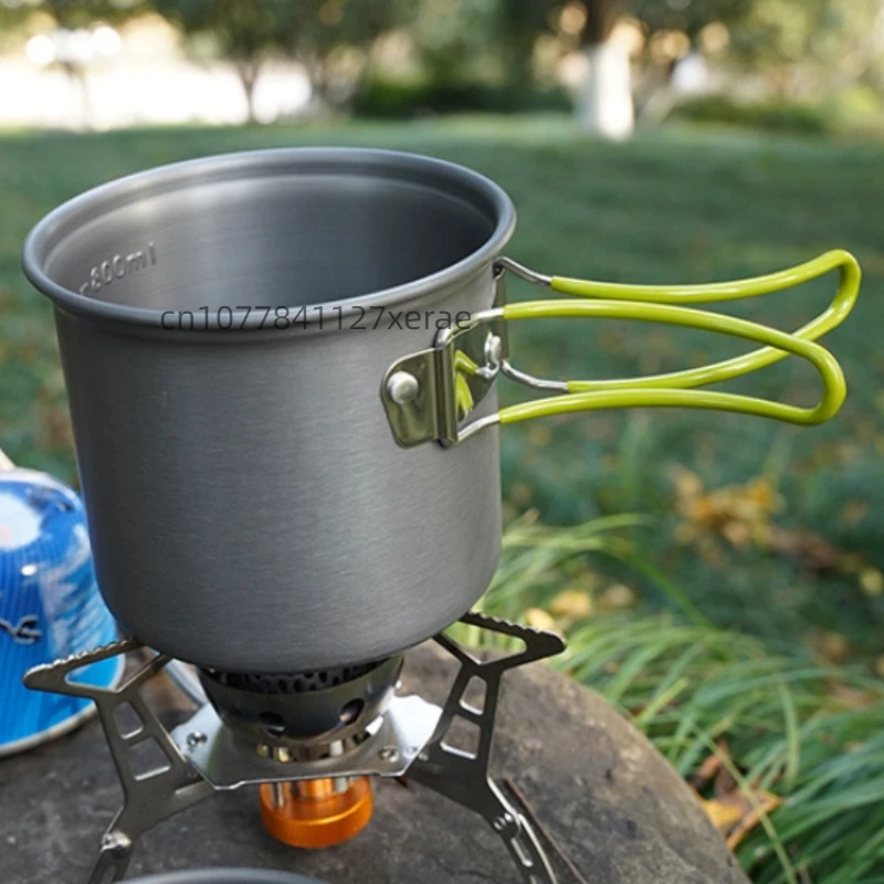 في الهواء الطلق المنزلية المحم - مراجعة Camping Cooking Mess Kit وسعره