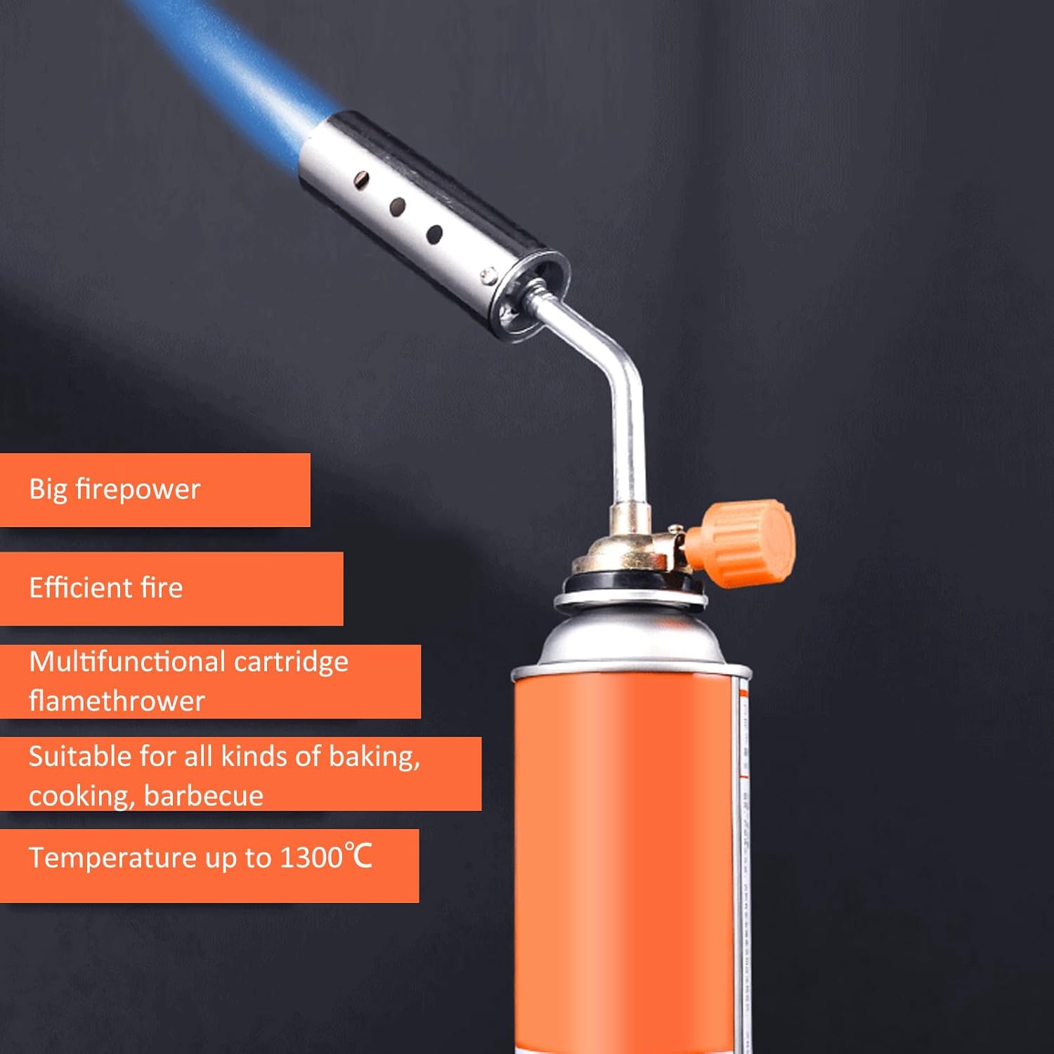 شعلة بوتان محمولة للتخييم في ا - مراجعة Camping Cooking Torch وسعره