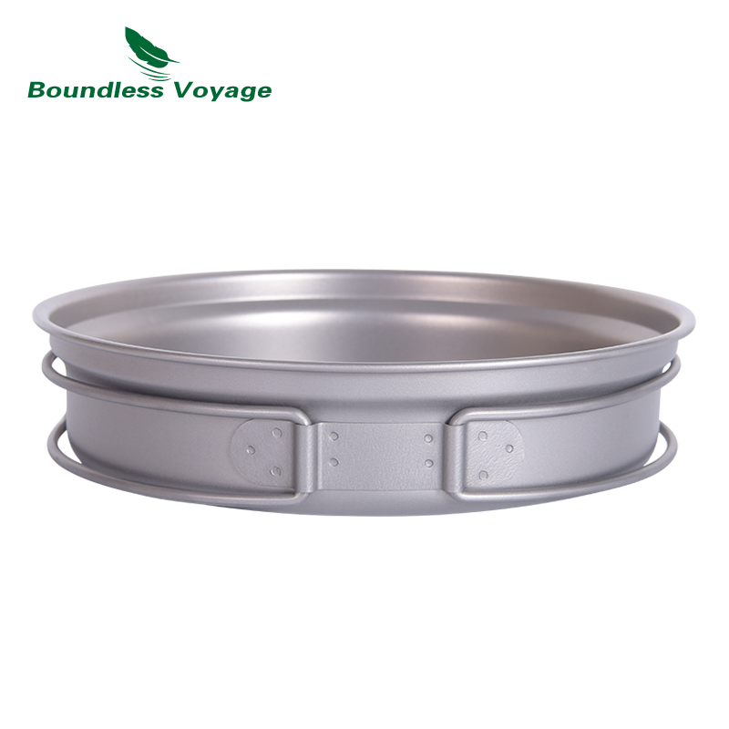 رحلة لا حدود لها وعاء التيتاني - مراجعة Camping Cooking Mess Kit وسعره