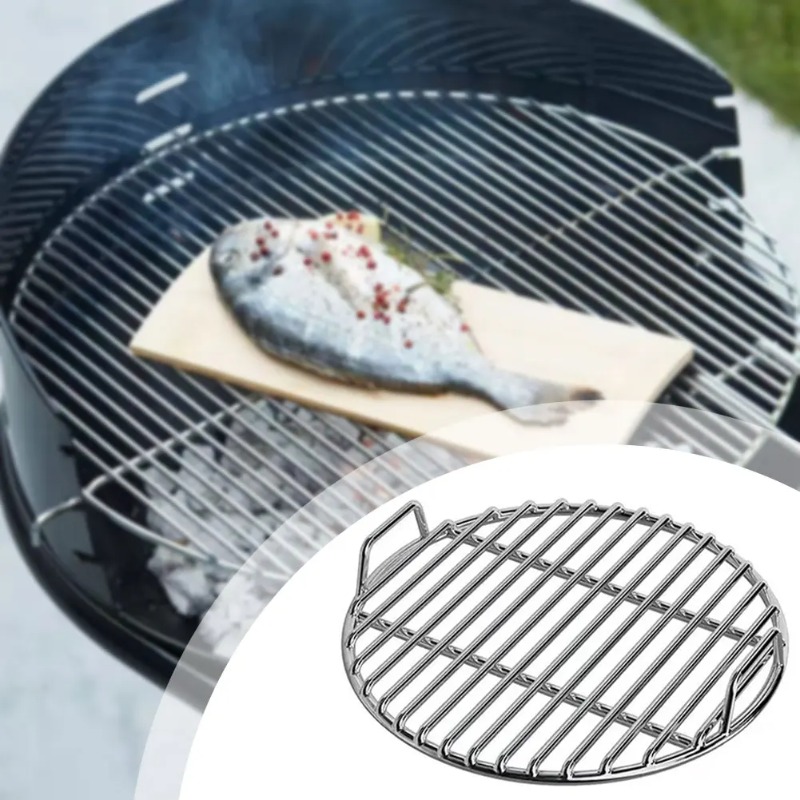 رف شواء، شبكة شواء بديلة، شبكة - مراجعة Camping Cooking Cast Iron وسعره