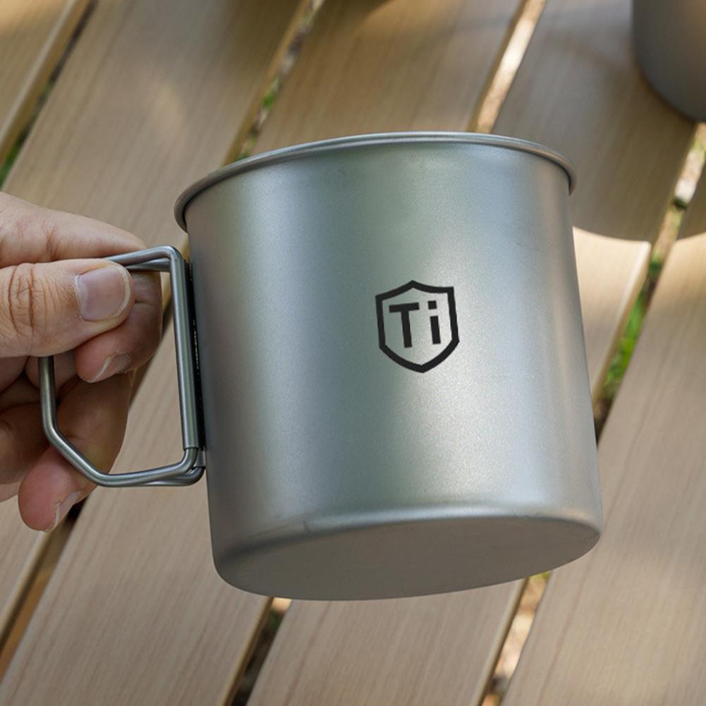 كوب تخييم من التيتانيوم، أدوات - مراجعة Camping Cooking And Dining Set وسعره