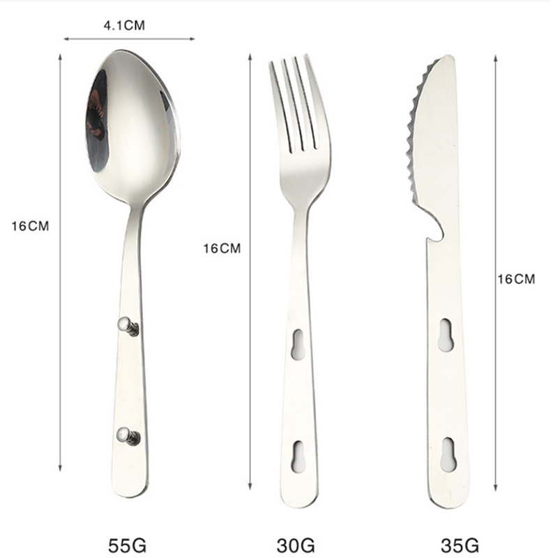 طقم أدوات طعام محمول للتخييم م - مراجعة Camping Cooking And Dining Set وسعره