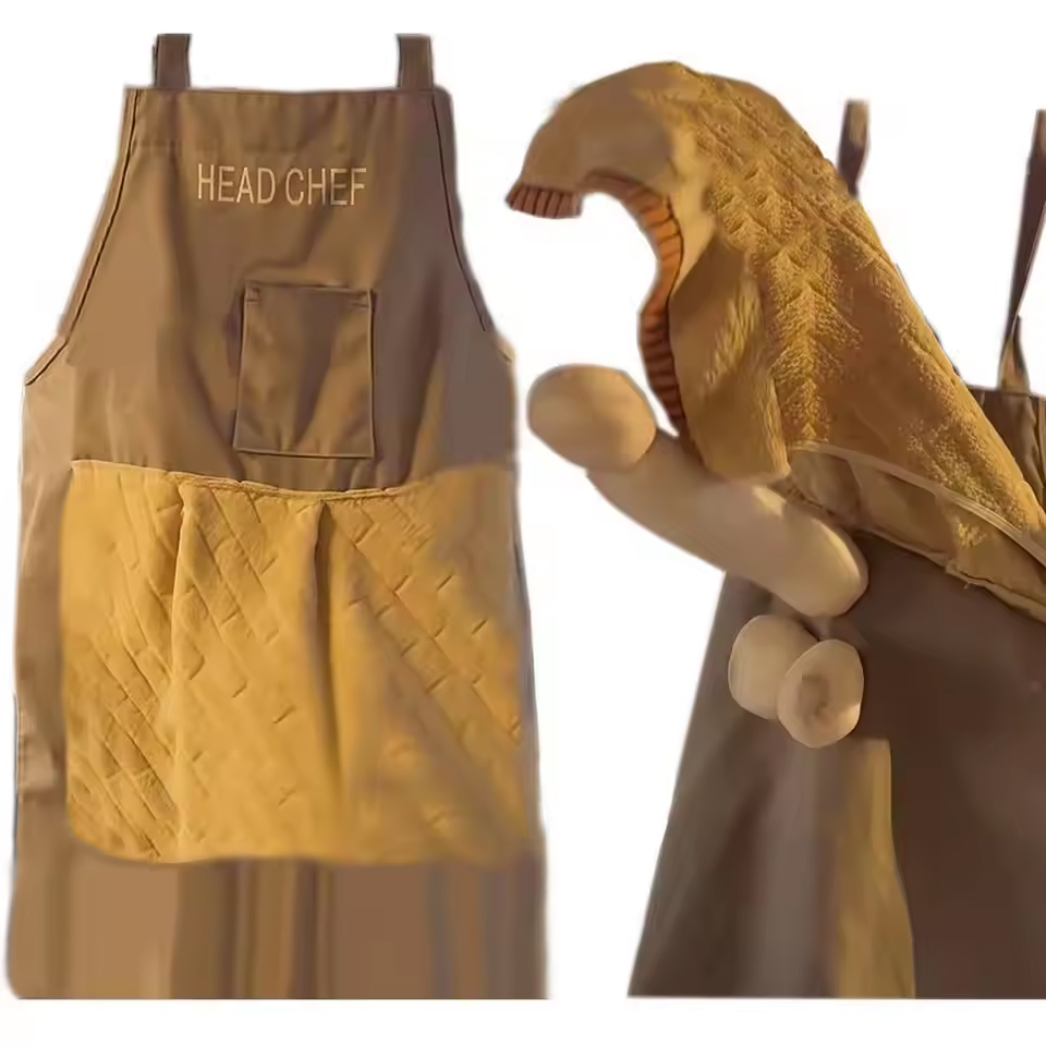 مريلة طهاة جديدة للخدع المرحة  - مراجعة Camping Cooking Apron وسعره