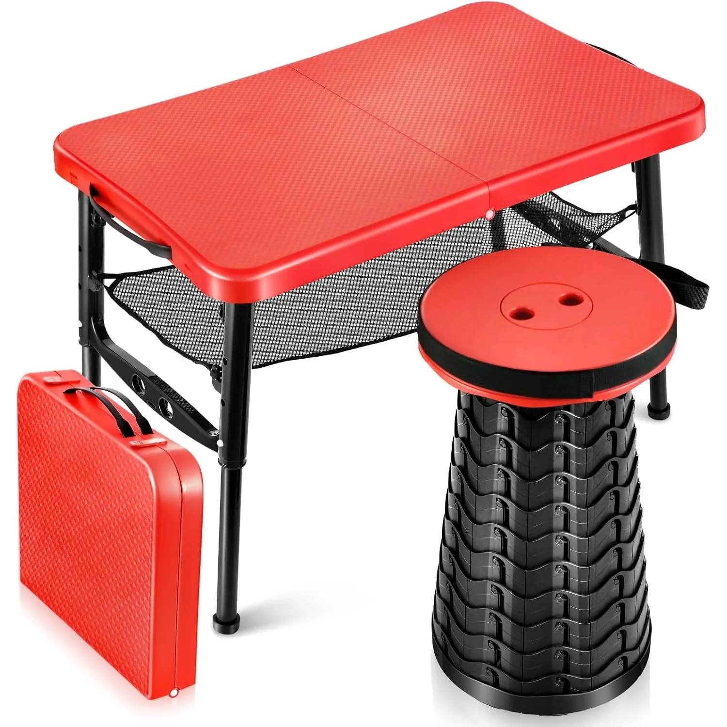قابل للسحب طاولة قابلة للطي وم - مراجعة Camping Cooking Table Foldable وسعره