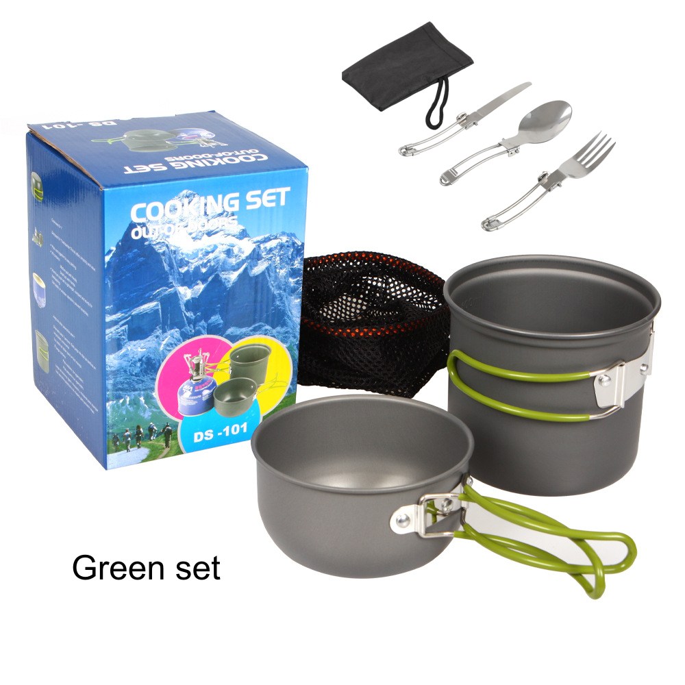 مجموعة أدوات الطهي للتخييم، أو - مراجعة Camping Cooking Mess Kit وسعره